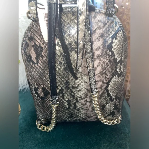 Victoria’s Secret snakeskin backpack & wallet set - Picture 2 of 16